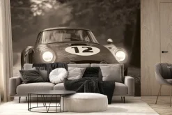 Fototapeta: Uliczne zawody vintage samochodów