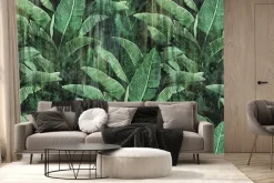 Fototapeta: Vintage tropikalne liście