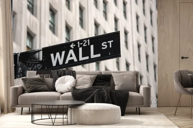 Fototapeta: Wall street