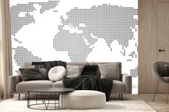 Fototapeta: Weltkarte