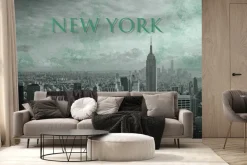 Fototapeta: Widok z góry na miasto nowy jork