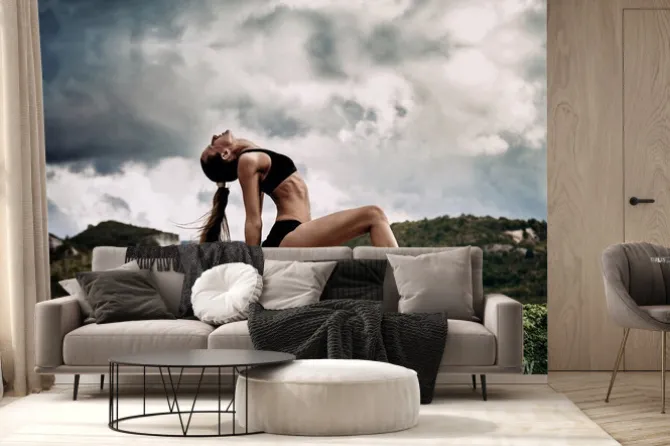 Fototapeta: Wojownik jogi