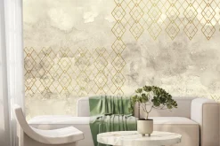 Fototapeta: Wzór geometryczny na betonie