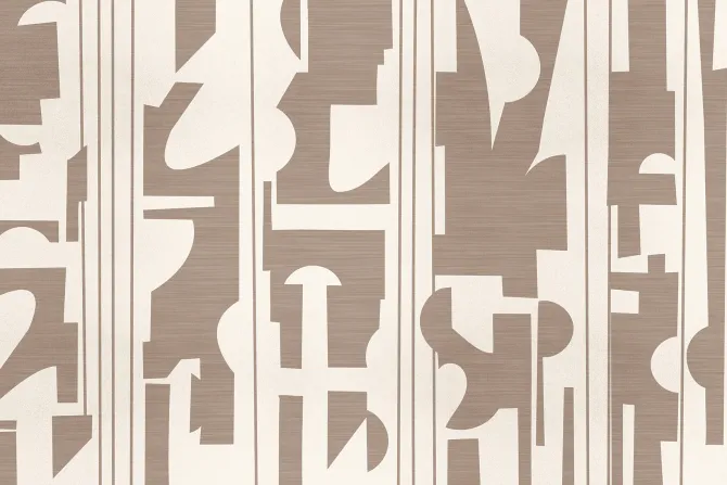 Fototapeta: Wzór geometryczny w stylu skandynawskim z delikatną teksturą