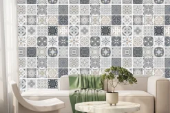 Fototapeta: Wzór imitacji mozaikowych płytek