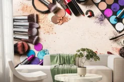 Fototapeta: Zestaw kosmetyków do makijażu