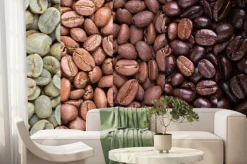 Fototapeta: Ziarna kawy collage