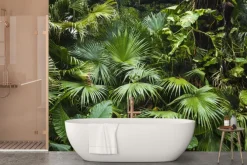 Fototapeta: Zielone liście palmowe tropikalna dżungla