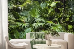 Fototapeta: Zielone liście palmowe tropikalna dżungla