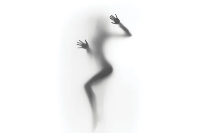 Fototapeta: Zmysłowa postać kobiety w tańcu