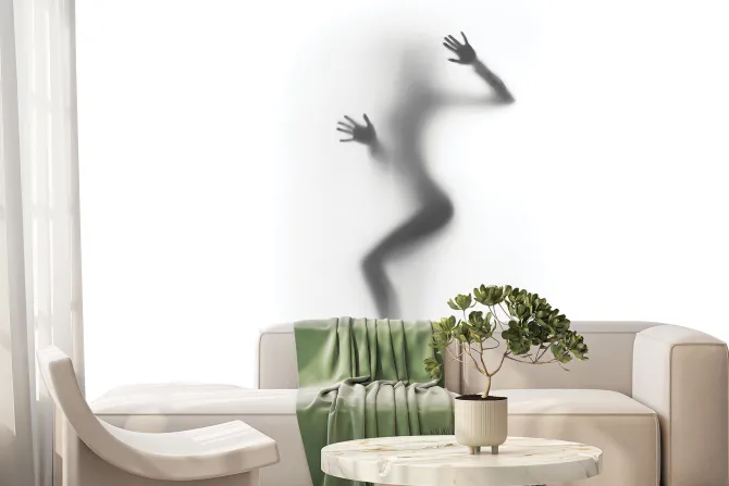 Fototapeta: Zmysłowa postać kobiety w tańcu