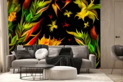 Fototapeta: Zwiewne kwiaty