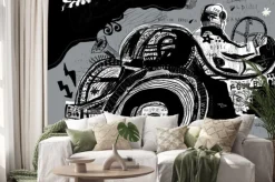 Naklejka: Гонщик