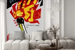 Naklejka: Спичка зажглась