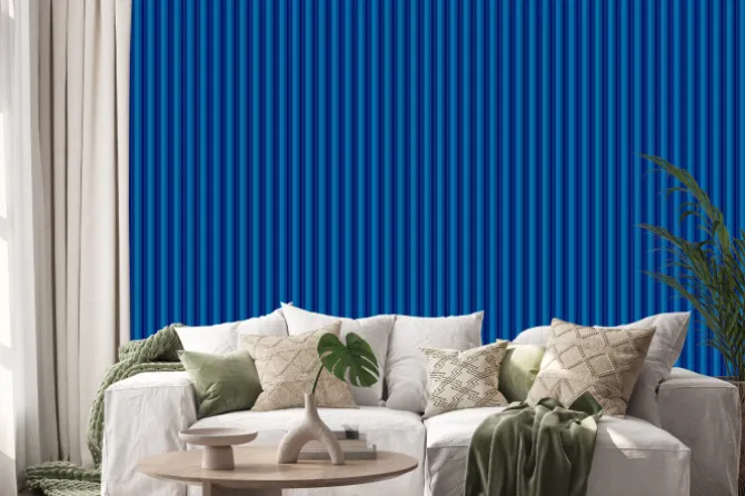 Naklejka: Синий фон с полосами.