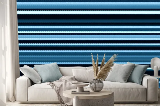 Naklejka: Абстрактный разноцветный фон с полосами.