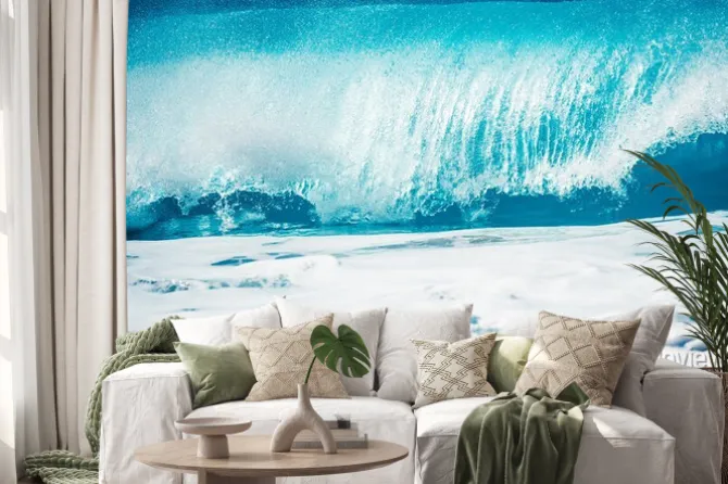 Naklejka: 激 し い 大 波, ハ ワ イ の ノ ー ス シ ョ ア