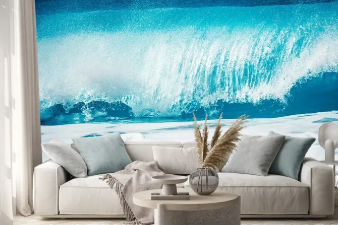 Naklejka: 激 し い 大 波, ハ ワ イ の ノ ー ス シ ョ ア