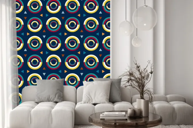 Naklejka: 70. styl wzór