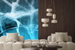 Naklejka: Abstract frozen ice background