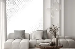 Naklejka: Abstract grey pattern