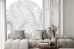 Naklejka: Abstrakcyjna forma 3d