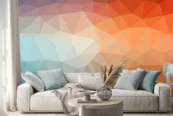 Naklejka: Abstrakcyjne tło niskiej poli