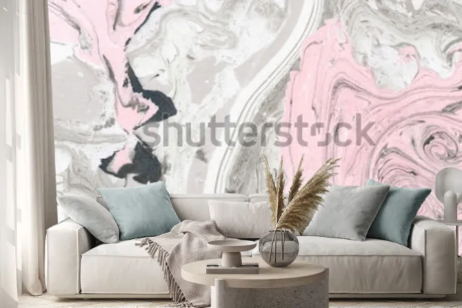 Naklejka: Abstrakcyjne tło. tekstury marmuru atramentu.