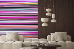 Naklejka: Abstrakcyjny wzór na paski tekstury słojów drewna