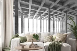 Naklejka: Abstrakt architektury 3 d