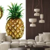 Naklejka: Akwarela food clipart - ananas