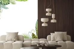 Naklejka: Akwarela ramki tropikalnych liści i gałęzi samodzielnie na białym