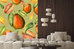 Naklejka: Akwarela wzór