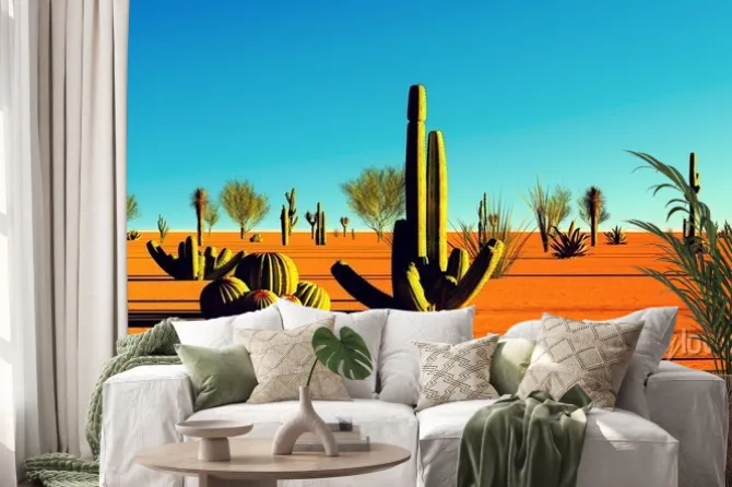 Naklejka: Amerykański pustyni