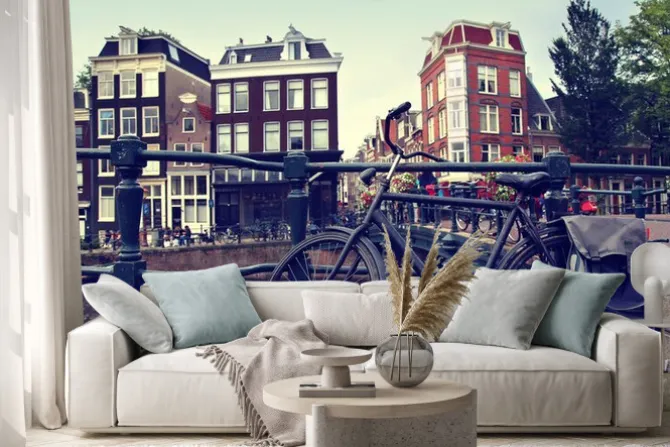 Naklejka: Amsterdam, holandia