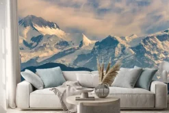 Naklejka: Annapurna zakres o wschodzie słońca