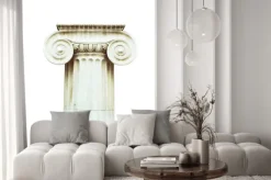 Naklejka: Antyczne kolumny w stylu doryckim