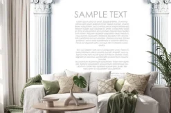 Naklejka: Antyczne kolumny kolumny