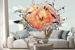 Naklejka: Apple faling i rozpryskiwania do wody