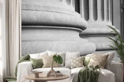 Naklejka: Architectural columns in a classic federal buuilding