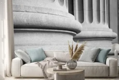 Naklejka: Architectural columns in a classic federal buuilding