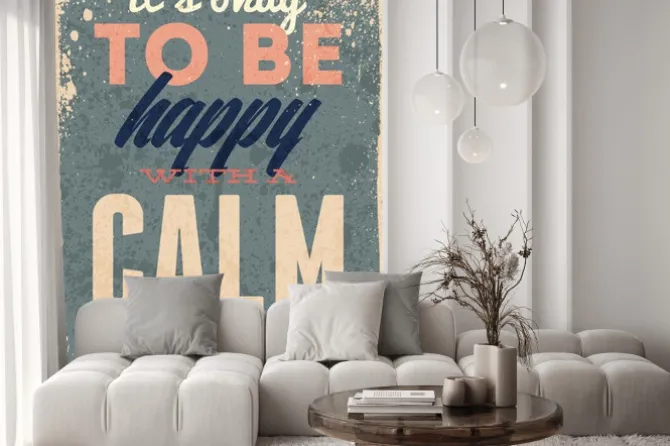 Naklejka: Archiwalne ilustracji typografii wektora z grunge skutki. może