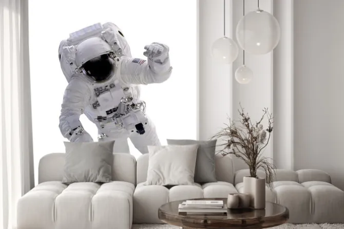 Naklejka: Astronauta