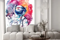 Naklejka: Astronauta