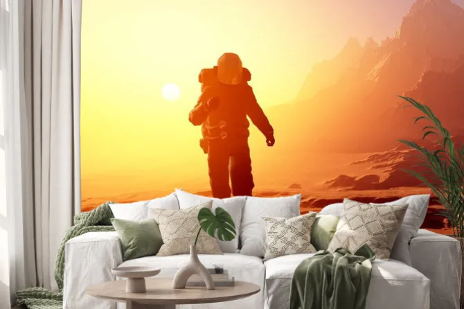 Naklejka: Astronauta