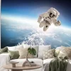 Naklejka: Astronauta w kosmosie