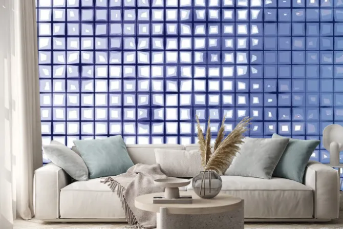 Naklejka: Background papier milimetrowy z fakturą farby