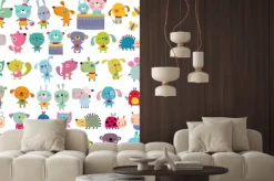 Naklejka: Bajkowe zwierzaki dla dziecka