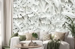 Naklejka: Balijski styl rzeźbiony kamień