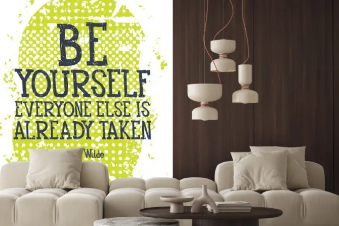 Naklejka: Bądź sobą, każdy inny jest alredy wzięte